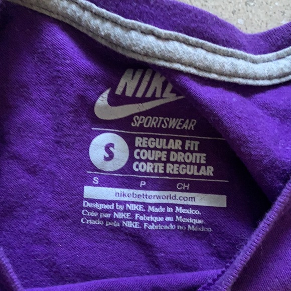 Nike purple Top 100% Cotton - Picture 3 of 5